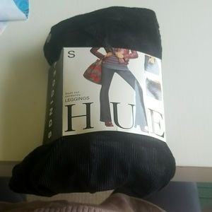 Hue Boot Cut Corduroy Leggings Size Small 4-6 NEW